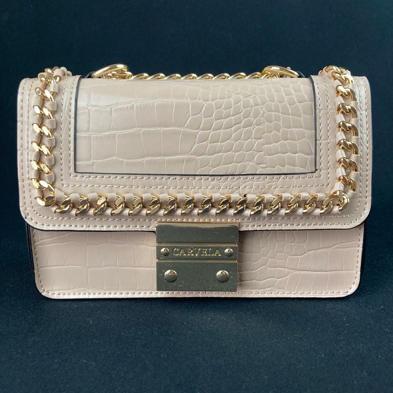 Carvela Bailey Quilted Chain Shoulder Bag Carvela Nunca Usado 94807793 enjoei