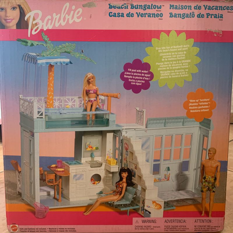 Vendo casinha da Barbie inflável tamanho grande - Artigos infantis