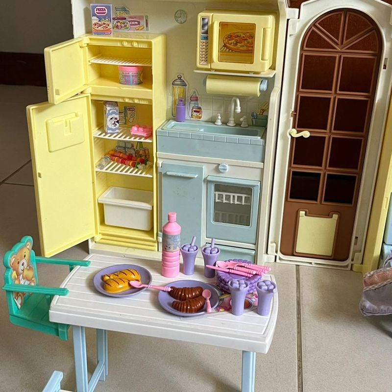 Casa da Barbie Happy Family Antiga | Brinquedo Barbie Usado 44813579 |  enjoei