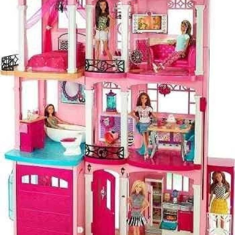 Casa da Barbie de 3 Andares com Garagem e Piscina Novo Mattel | Brinquedo  Mattel Nunca Usado 28713248 | enjoei