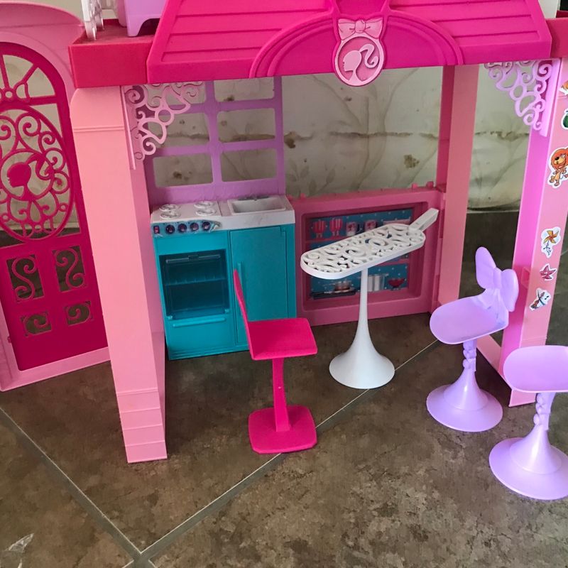 Casa da Barbie Antiga + 12 Ambientes | Brinquedo Estrela E Gloria Usado  22538916 | enjoei