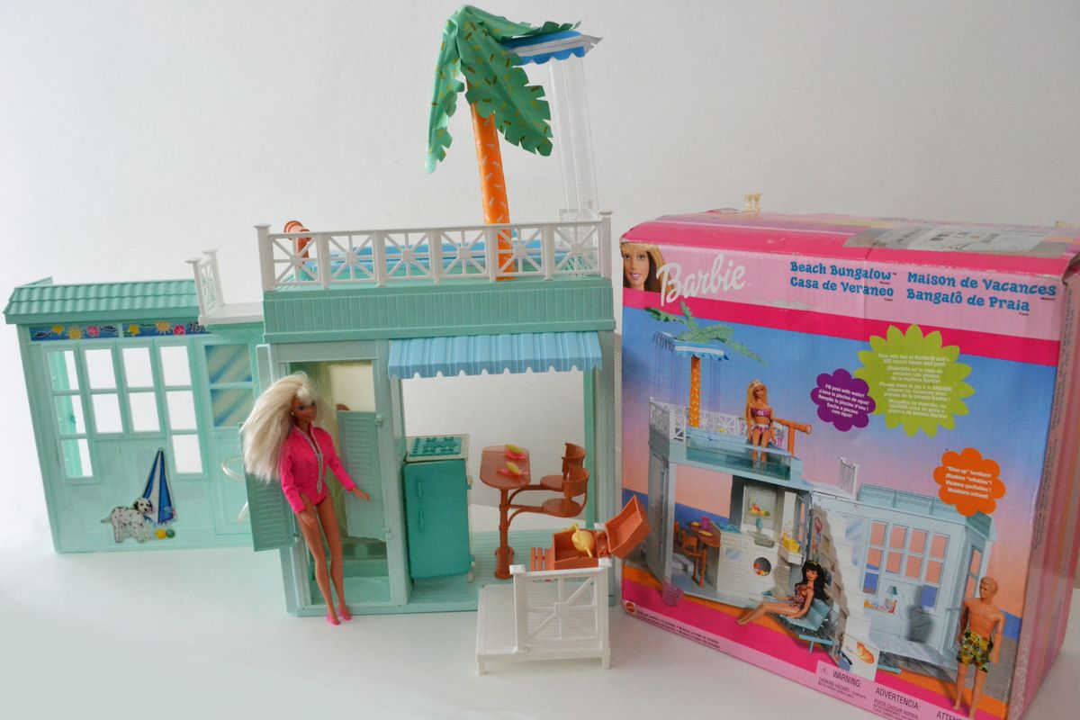 Antiga Casa Da Barbie Mattel