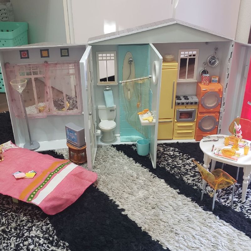 Casa Veraneio Barbie Mattel Usado - Império dos Antigos