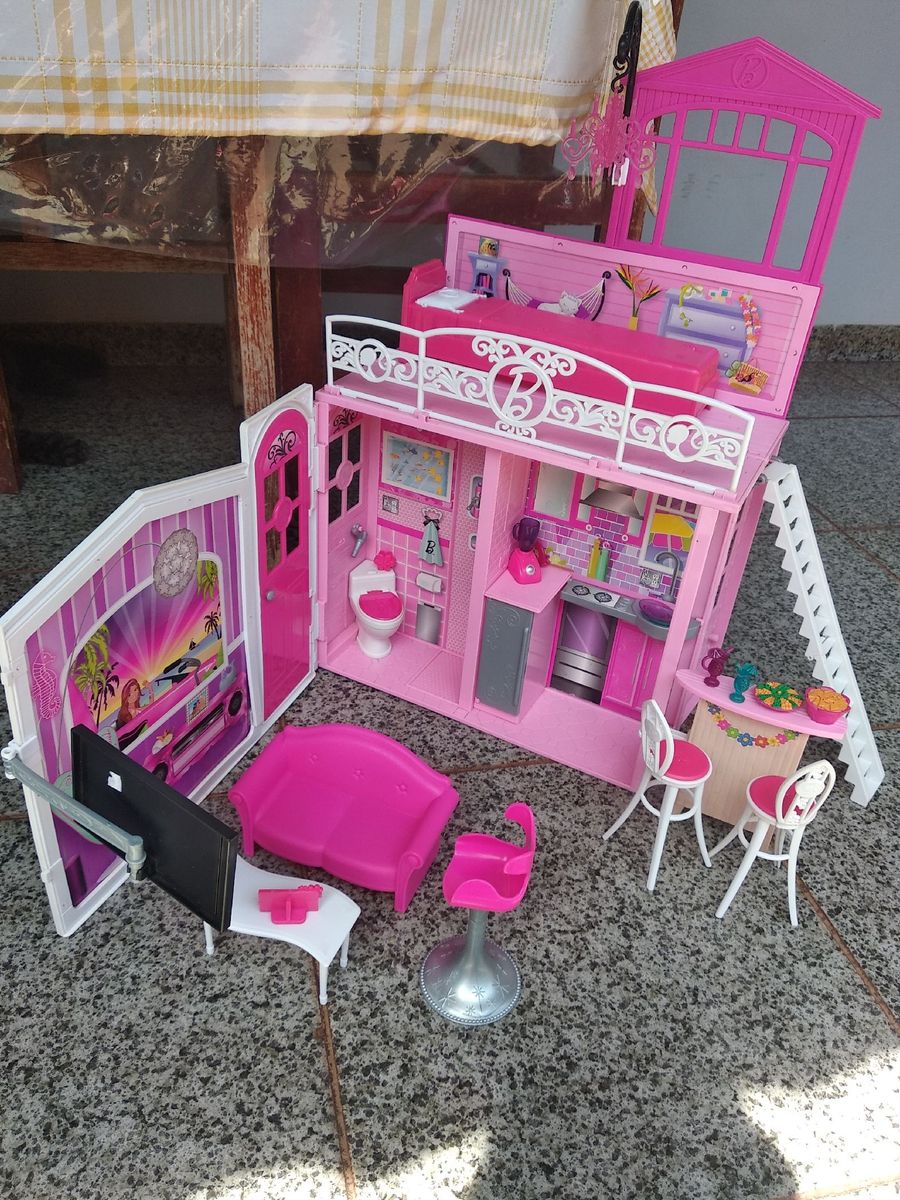 Casinha da Barbie Madeira | Brinquedo Barbie Usado 51134870 | enjoei