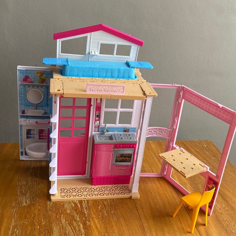 Casa da Barbie Happy Family Antiga | Brinquedo Barbie Usado 44813579 |  enjoei