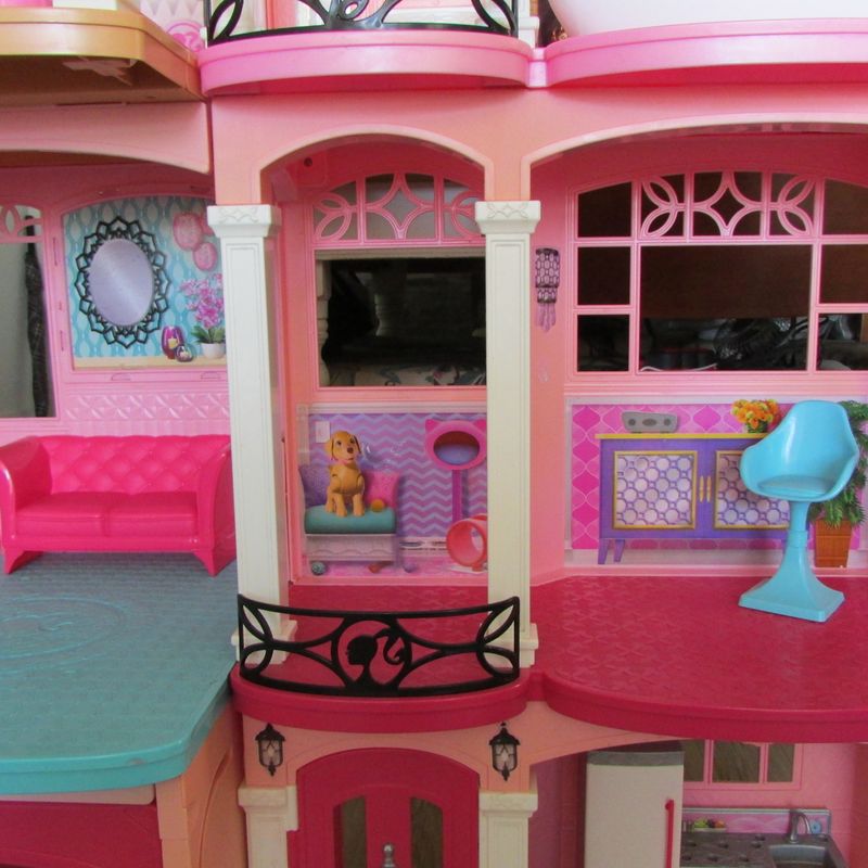 Casa da Barbie Antiga + 12 Ambientes | Brinquedo Estrela E Gloria Usado  22538916 | enjoei