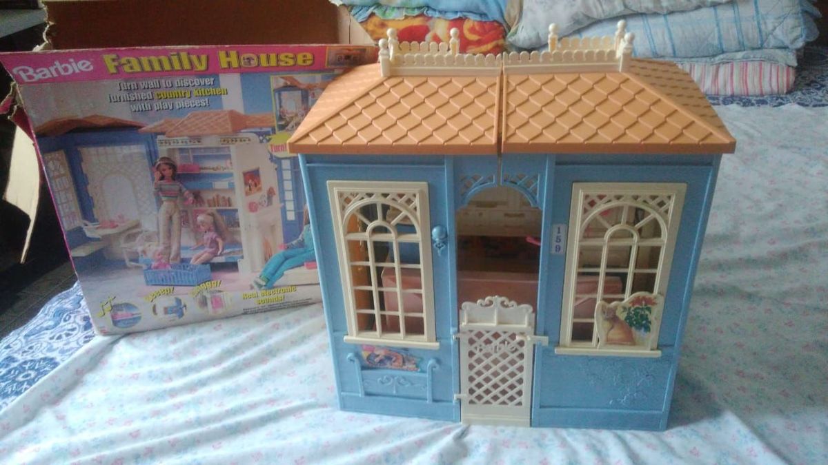 Antiga Casa Da Barbie Mattel