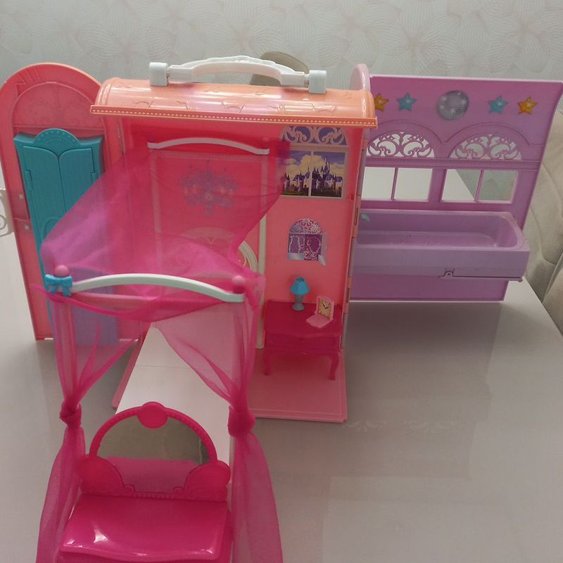 Guarda-Roupa Portátil Barbie - Mattel - Bonecas - Compra na