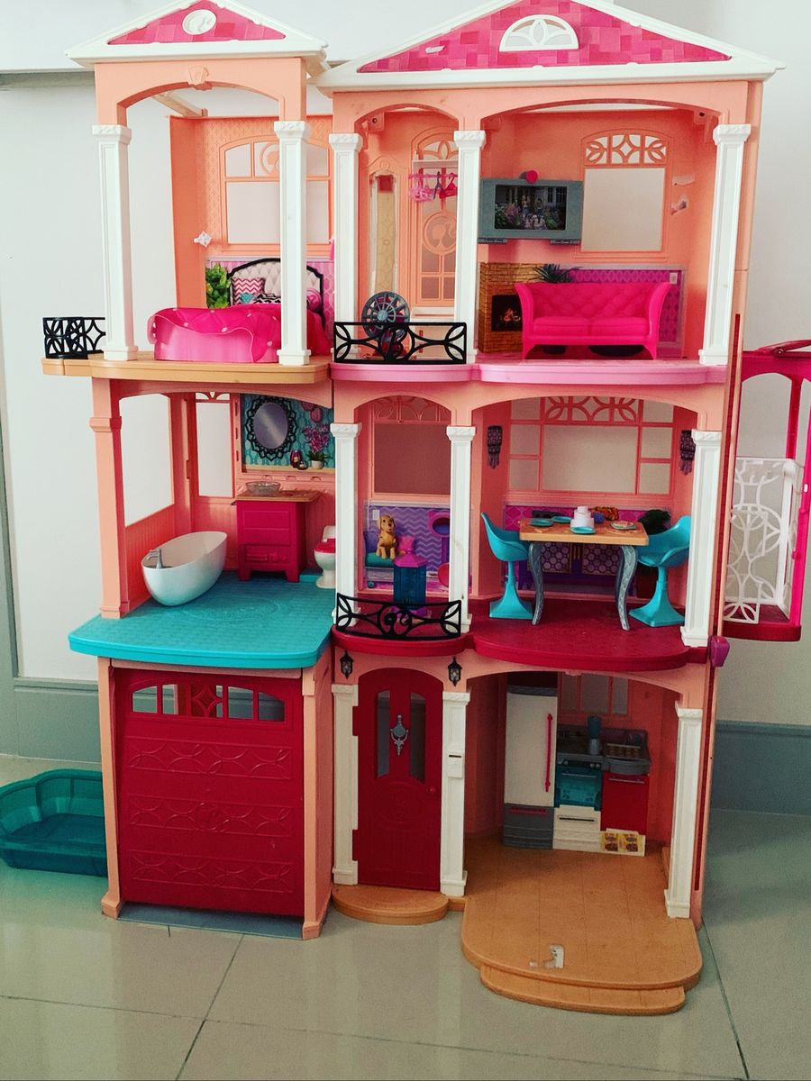 Casa Da Barbie Usada