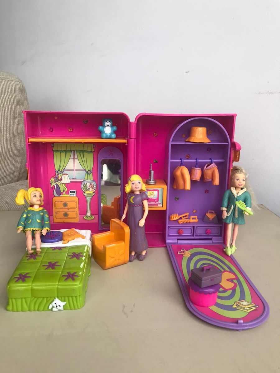 Casa Da Polly Quarto Da Polly Camarim Da Polly Carro Da Polly Brinquedo Polly Pocket