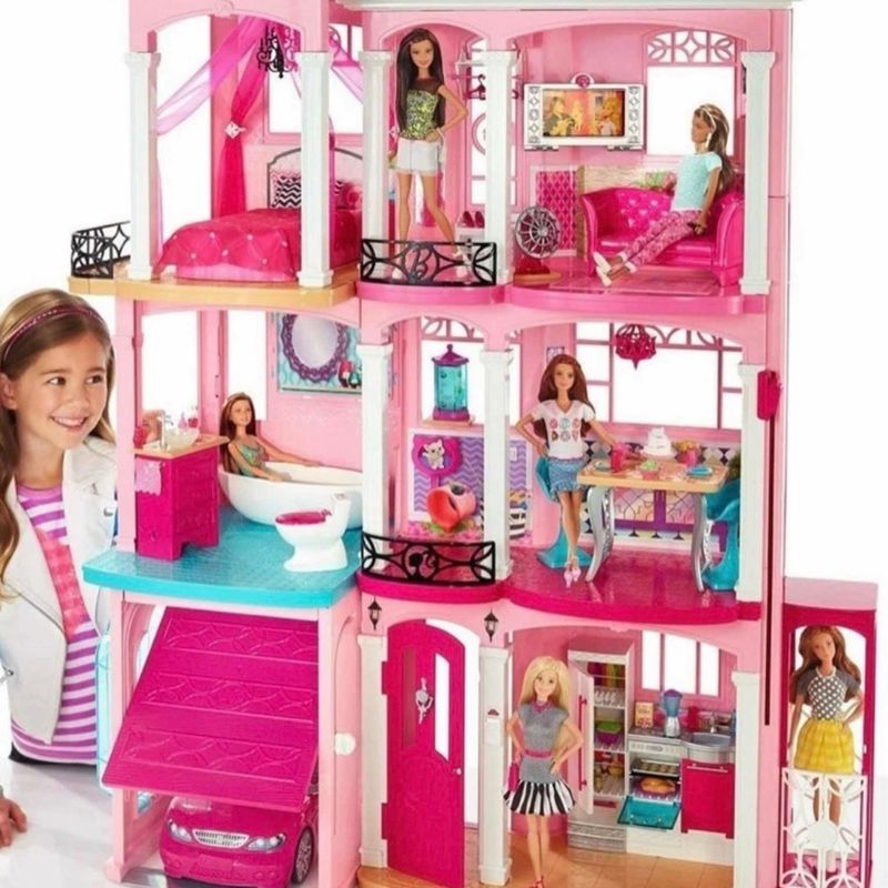 Barbie Casa Dos Sonhos Dream House Usada | Brinquedo Barbie Usado 87376449  | enjoei