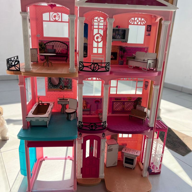 Barbie Casa Dos Sonhos Dream House Usada | Brinquedo Barbie Usado 87376449  | enjoei