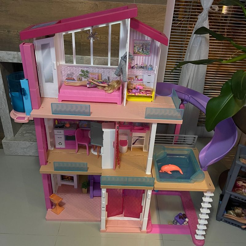 Barbie Casa Dos Sonhos Dream House Usada | Brinquedo Barbie Usado 87376449  | enjoei