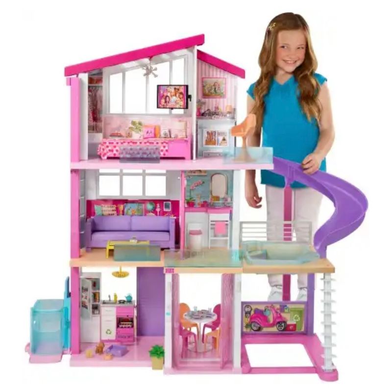 Barbie Casa Dos Sonhos Dream House Usada | Brinquedo Barbie Usado 87376449  | enjoei