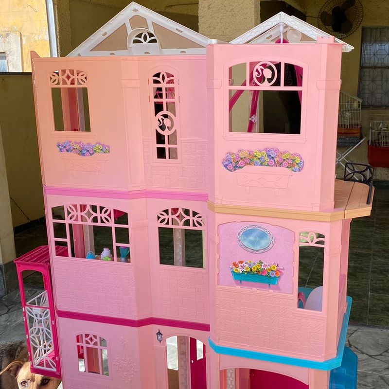 Barbie Casa Dos Sonhos Dream House Usada | Brinquedo Barbie Usado 87376449  | enjoei