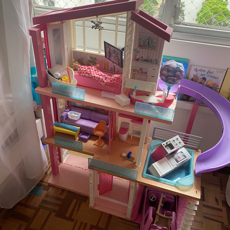 Barbie Casa Dos Sonhos Dream House Usada | Brinquedo Barbie Usado 87376449  | enjoei