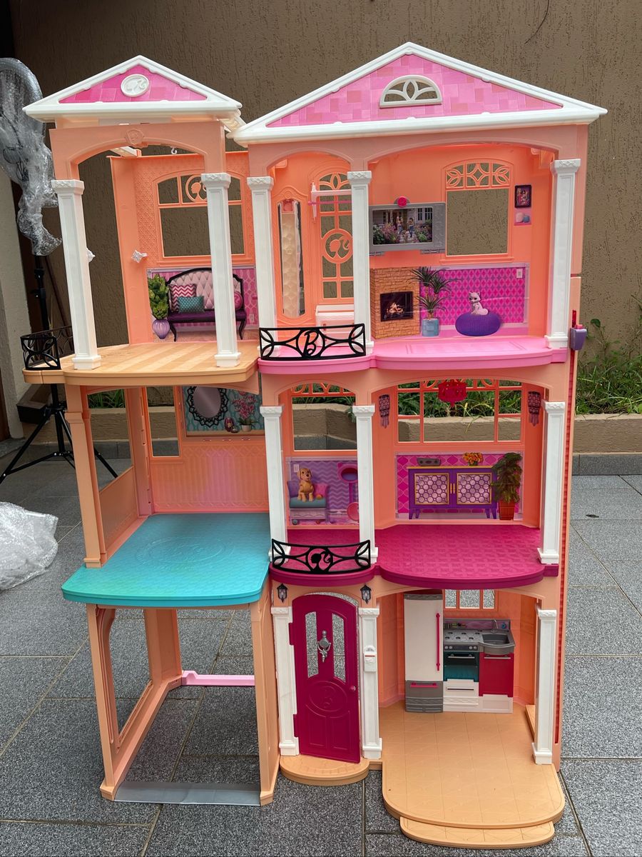 Barbie Casa Dos Sonhos Dream House Usada | Brinquedo Barbie Usado 87376449  | enjoei