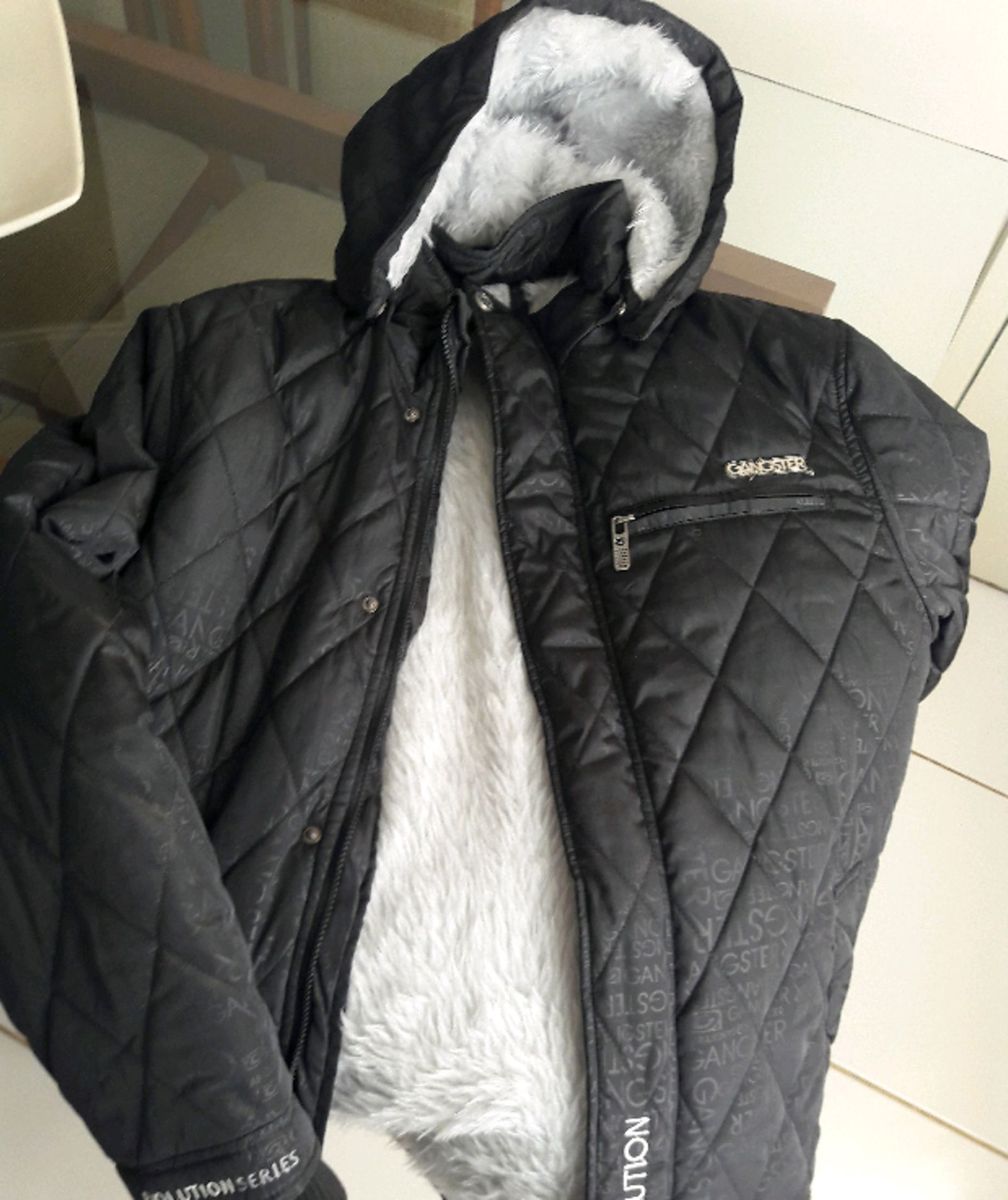 casaco masculino acolchoado