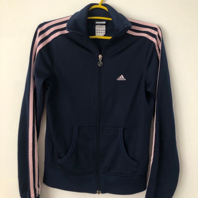 Casaco adidas hot sale azul marinho