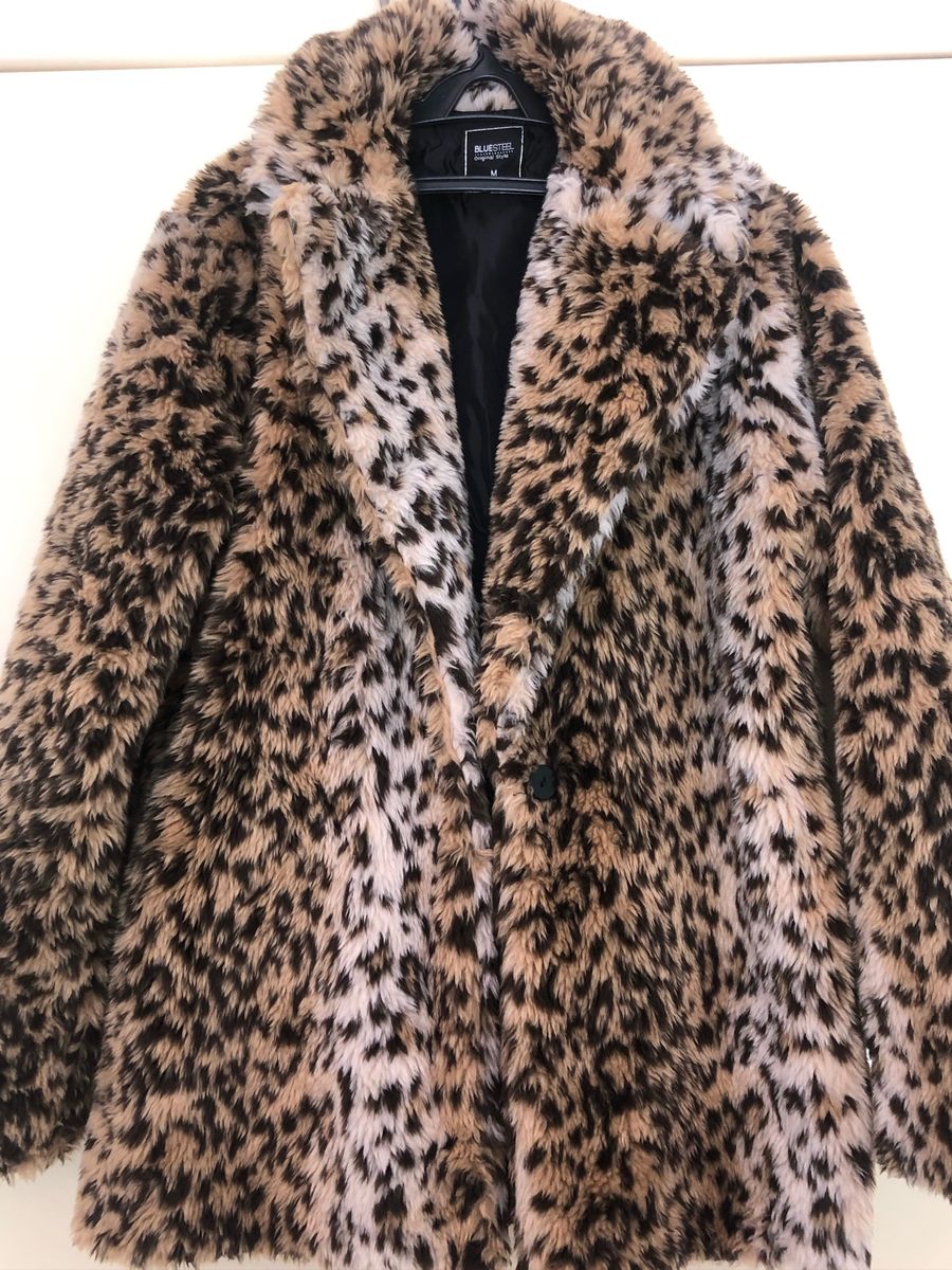 jaqueta animal print renner