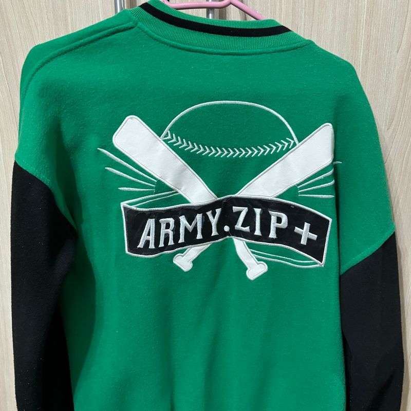 Casaco Army.Zip 3rd Muster | Usado 115162624 | enjoei