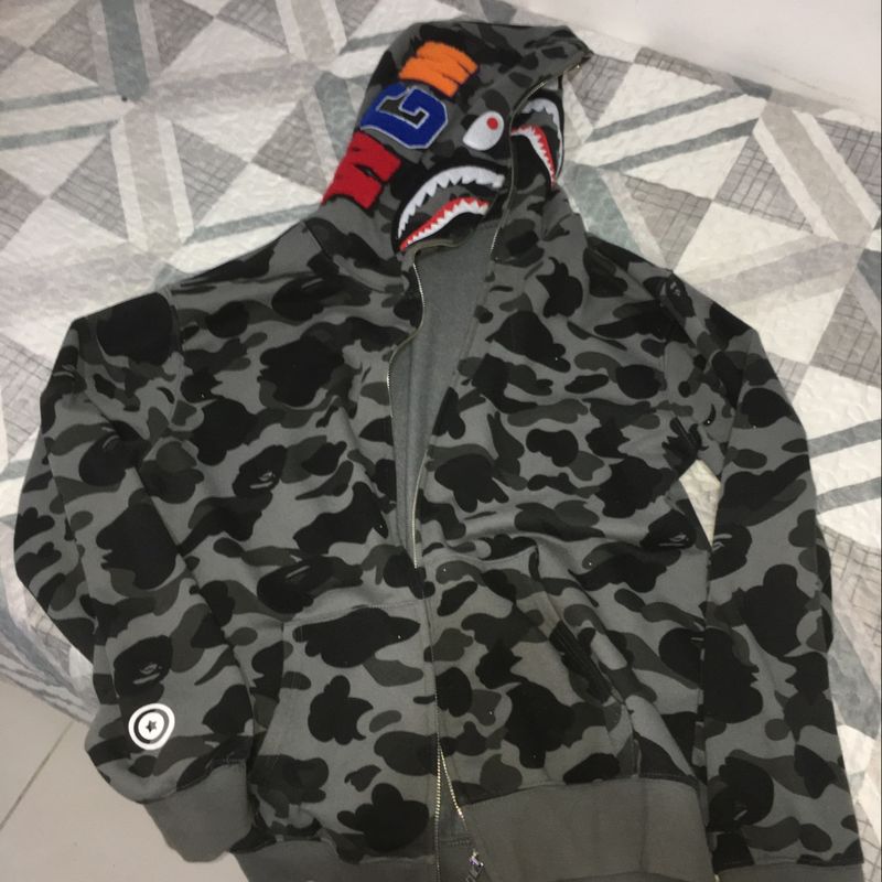 Bape Camo Moletom Shark Bape Purple Moletom Bape Roxo Moletom Bape