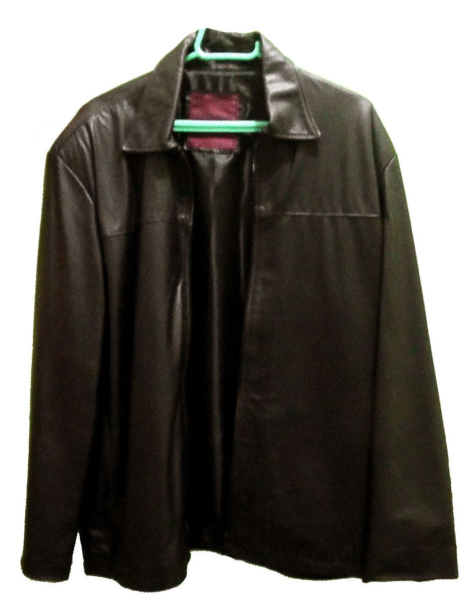 jaqueta de couro buckman