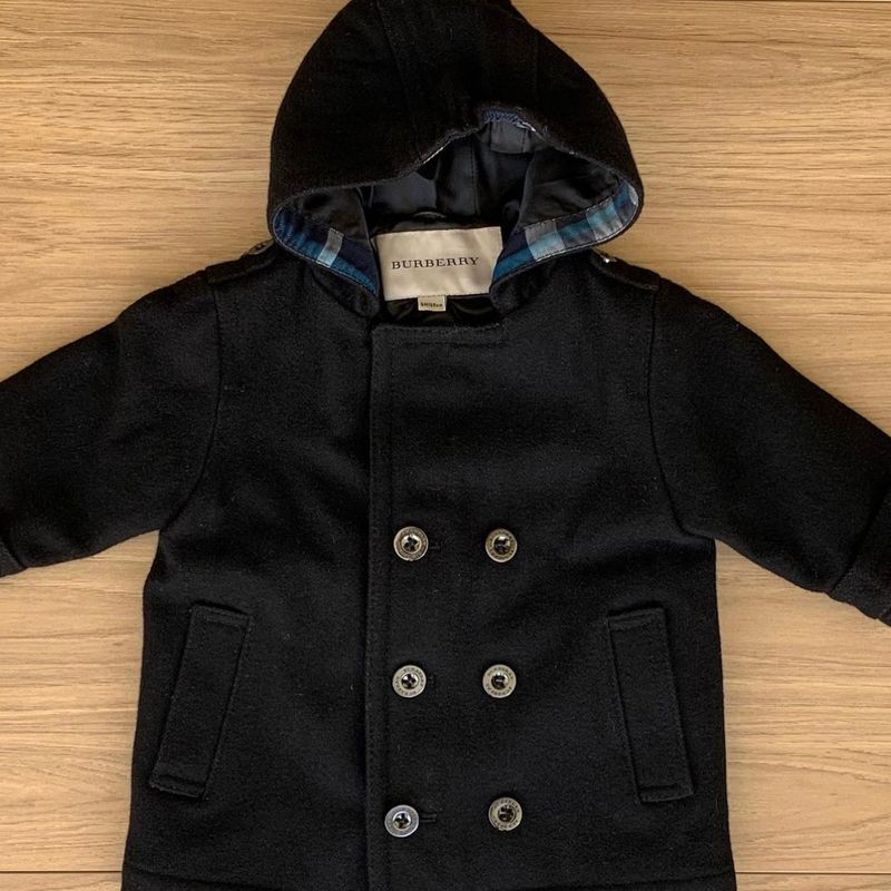 Casaco burberry infantil clearance usado