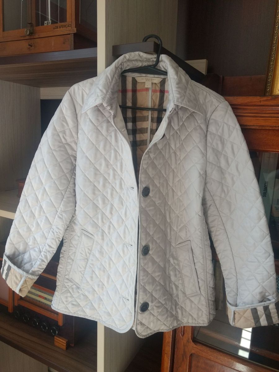 jaqueta burberry matelasse