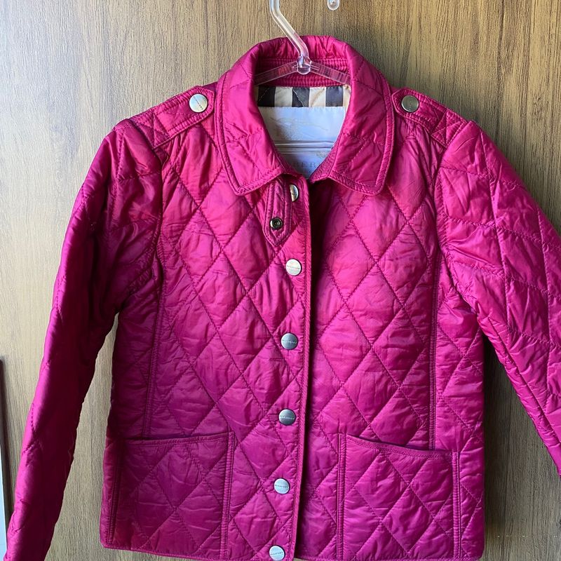 Casaco Burberry Menina Original Roupa Infantil para Menina