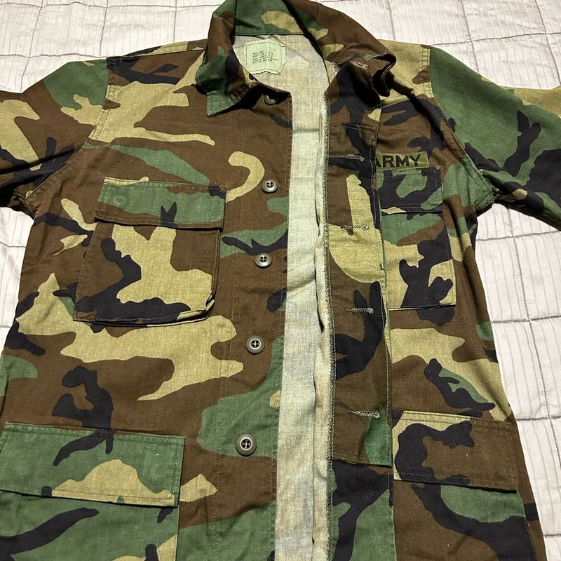 Casaco best sale camuflado exercito