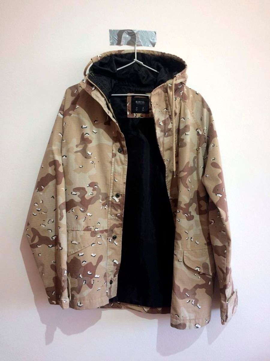 jaqueta camuflada renner