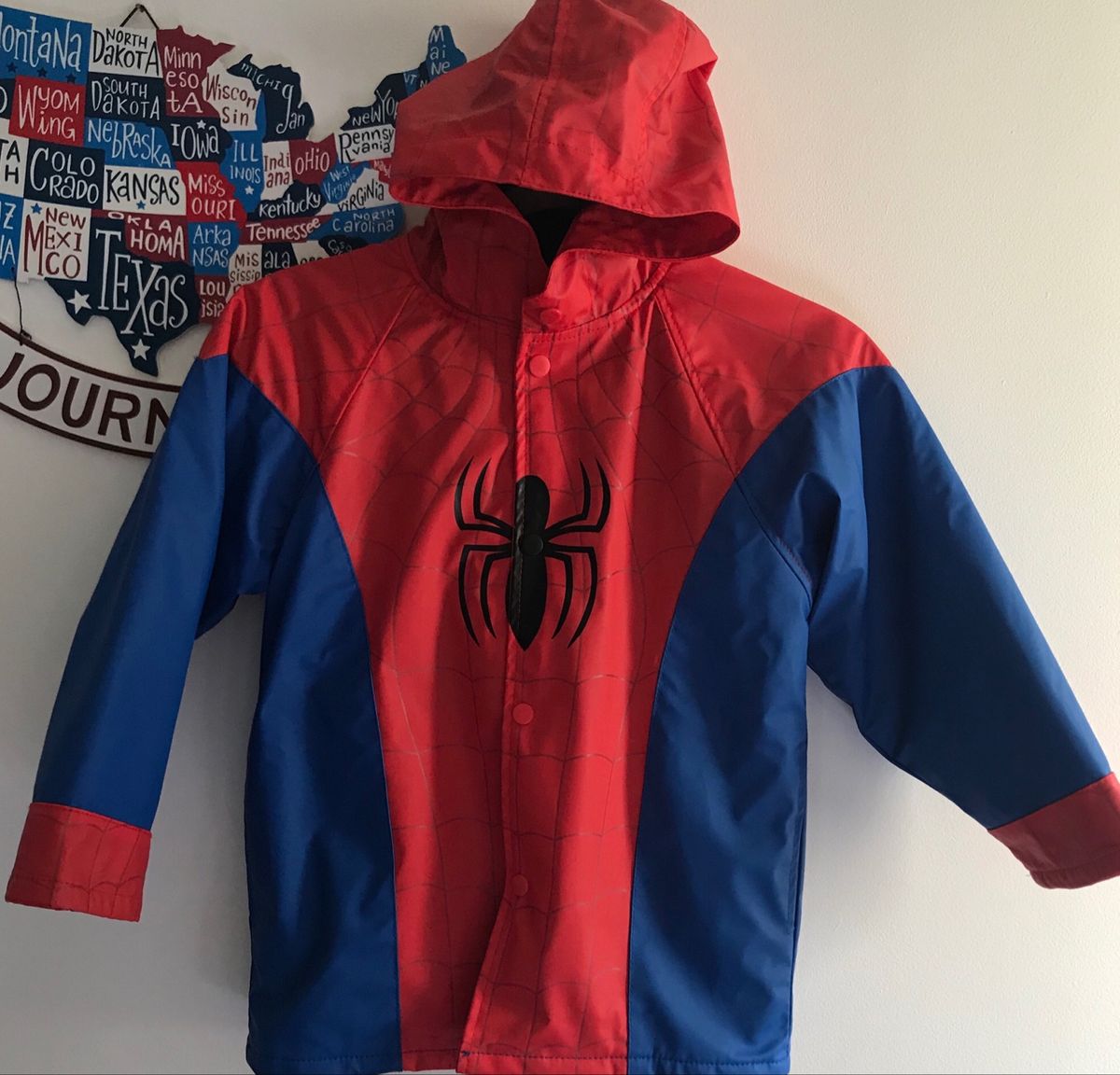 bota de chuva homem aranha