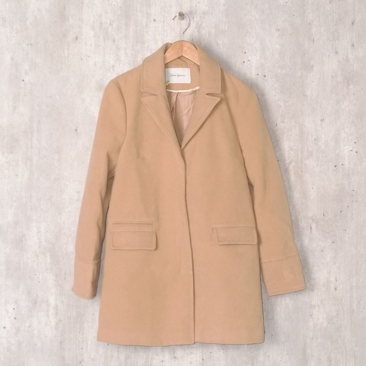 casaco feminino caramelo