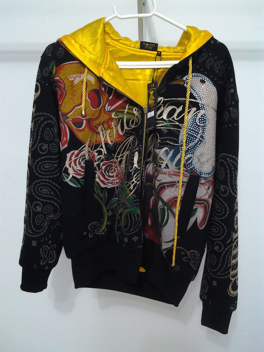 jaqueta ed hardy