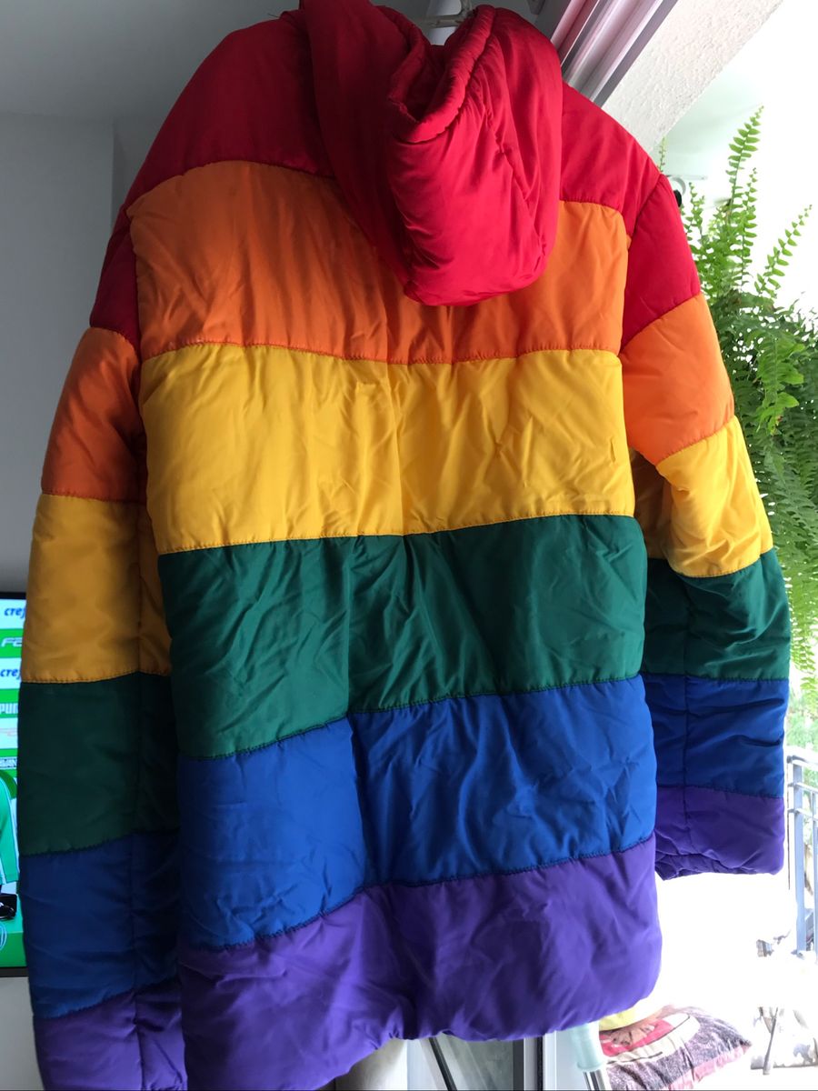 casaco masculino colorido