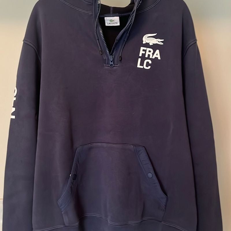 Casaco Moletom Lacoste Feminino Casaco Com Capuz Lacoste Tam