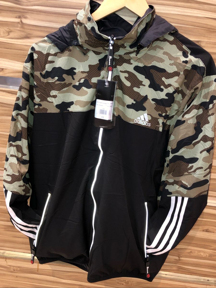 adidas casaco camuflado