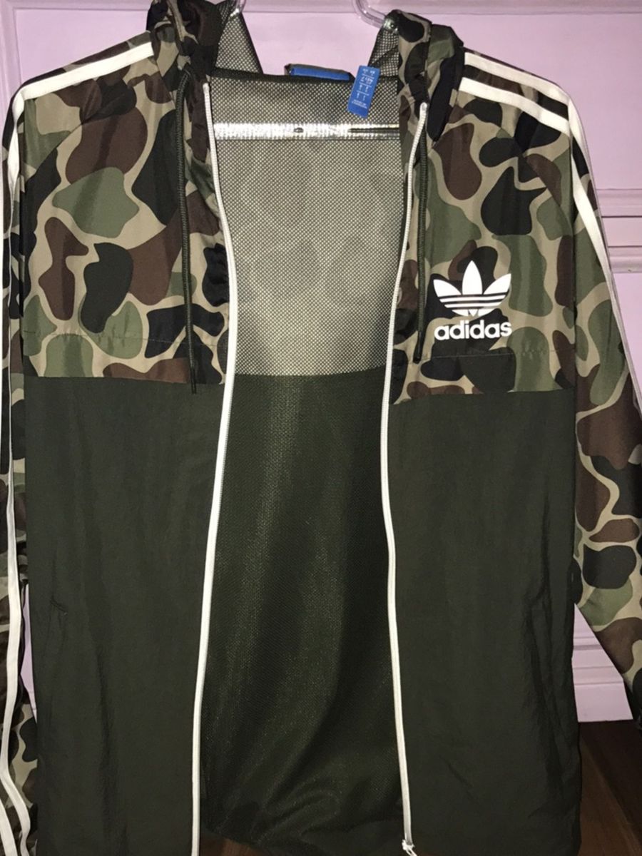 casaco adidas masculino camuflado