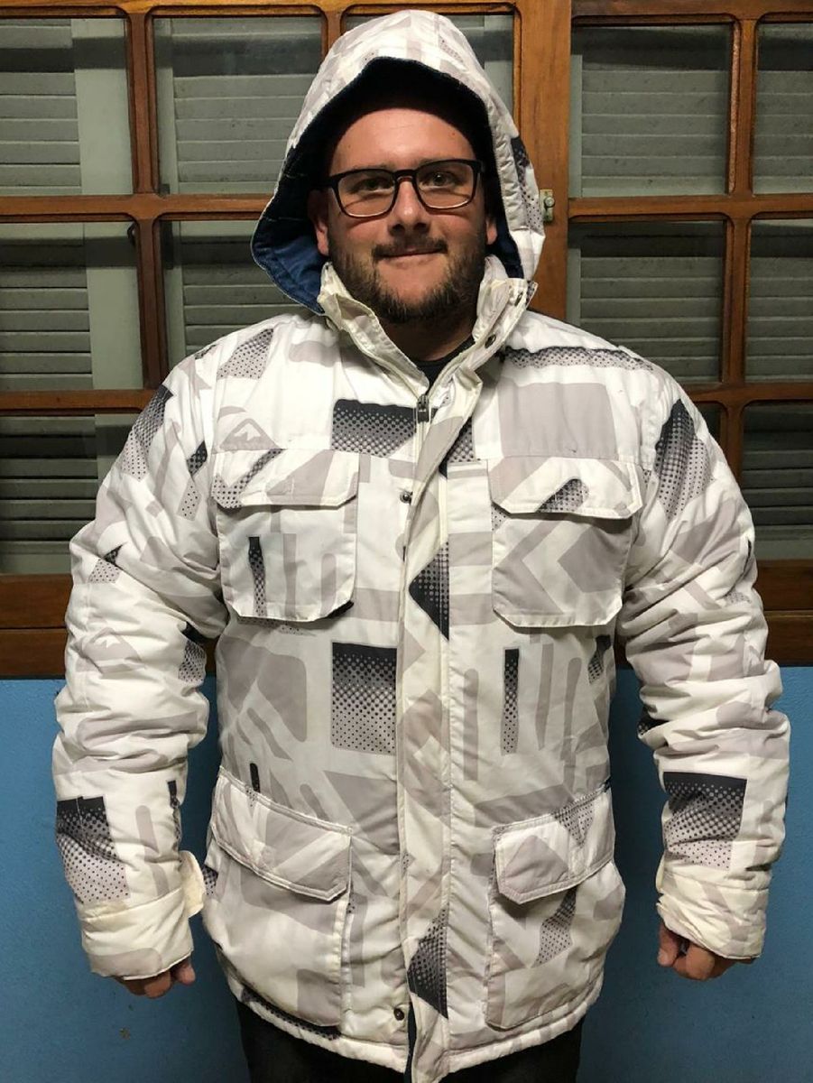 jaqueta de frio quiksilver