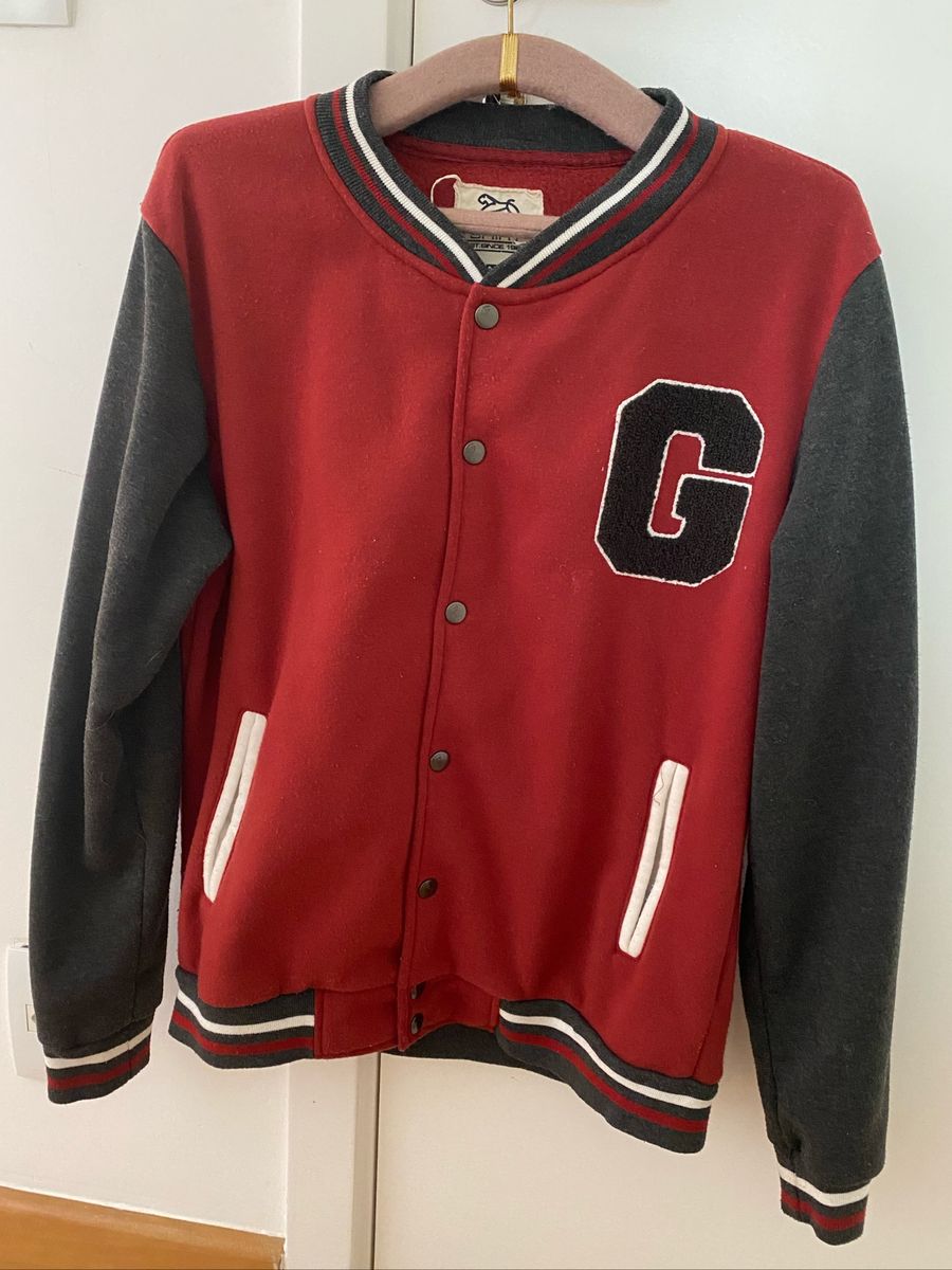 Casaco de Moletom Estilo College Americano | Casaco Feminino Cotton On ...