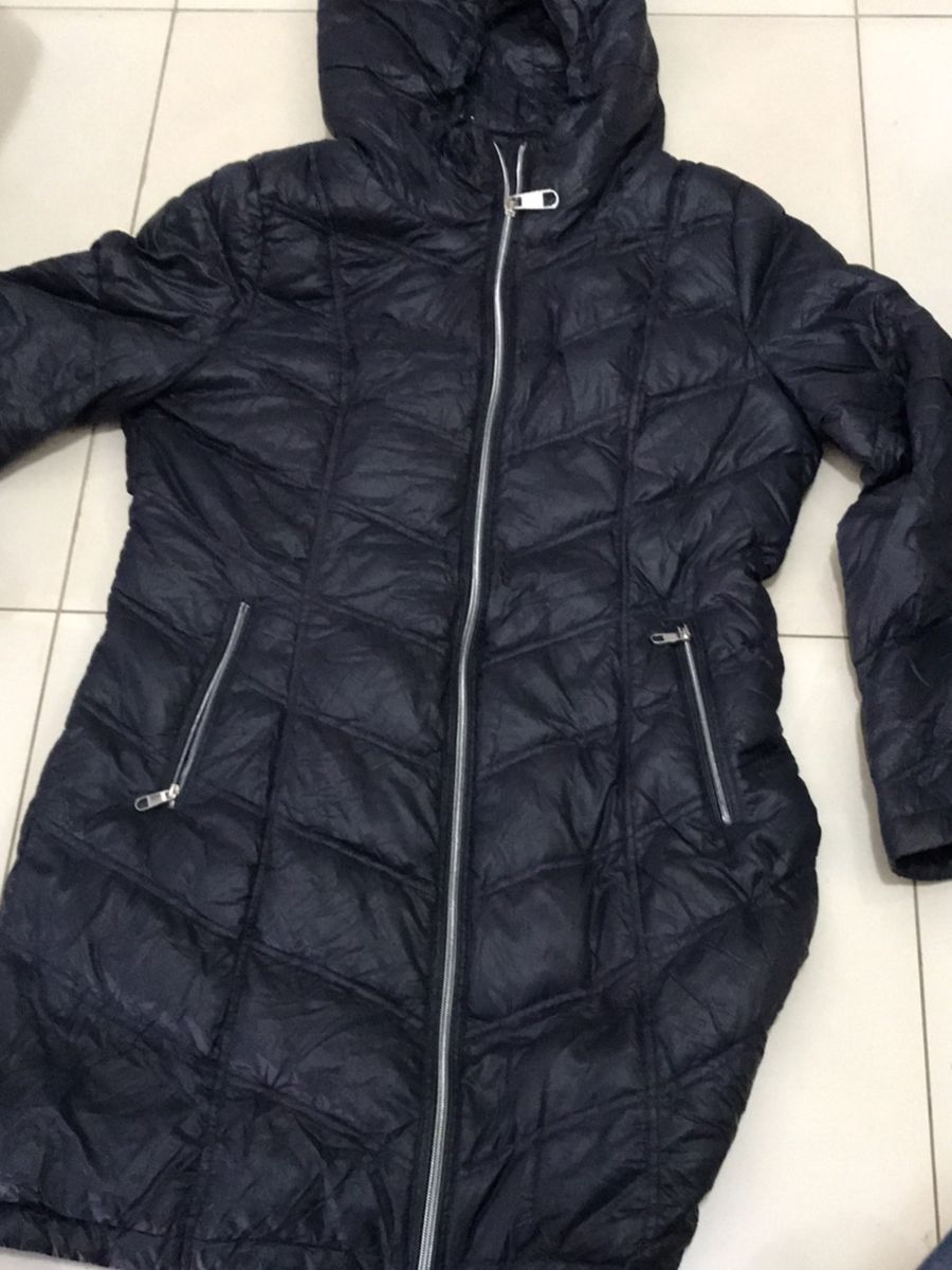 casaco feminino de nylon