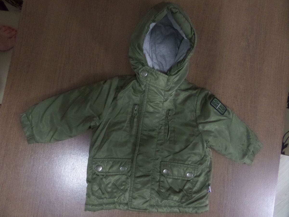 casaco de nylon infantil