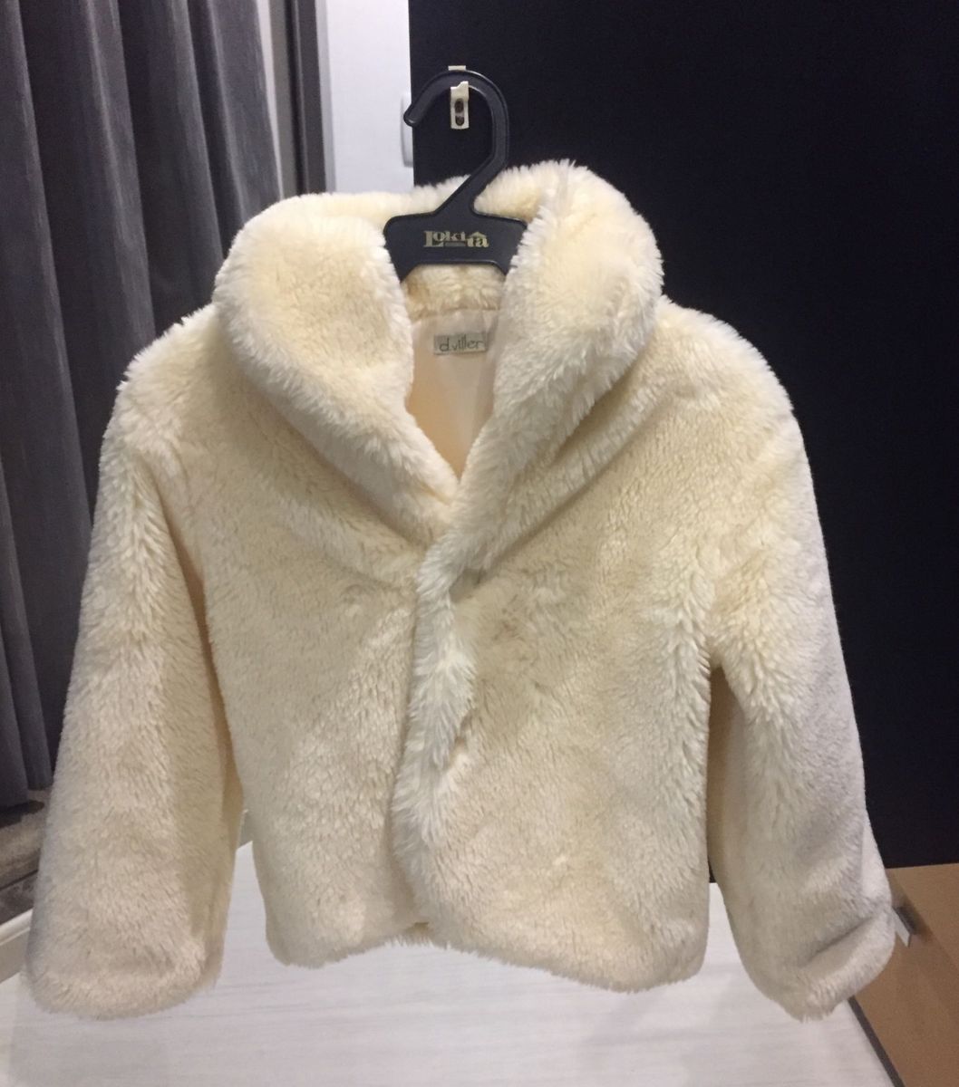 jaqueta de pelo infantil