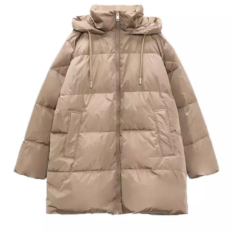 Capuz Casaco Com Plumas Casaco Infantil Com Capuz Leve De Plumas