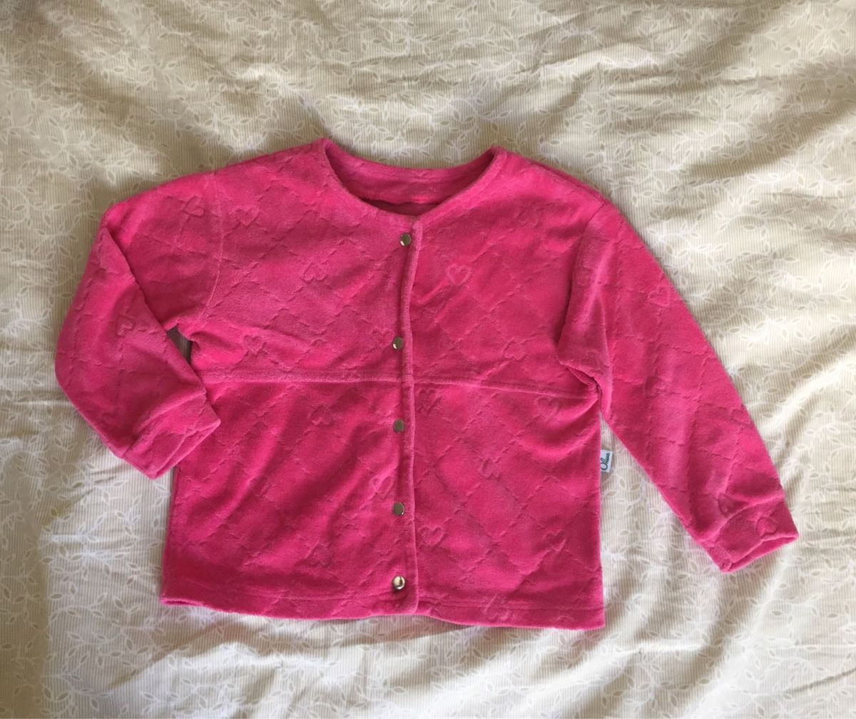 casaco de plush infantil