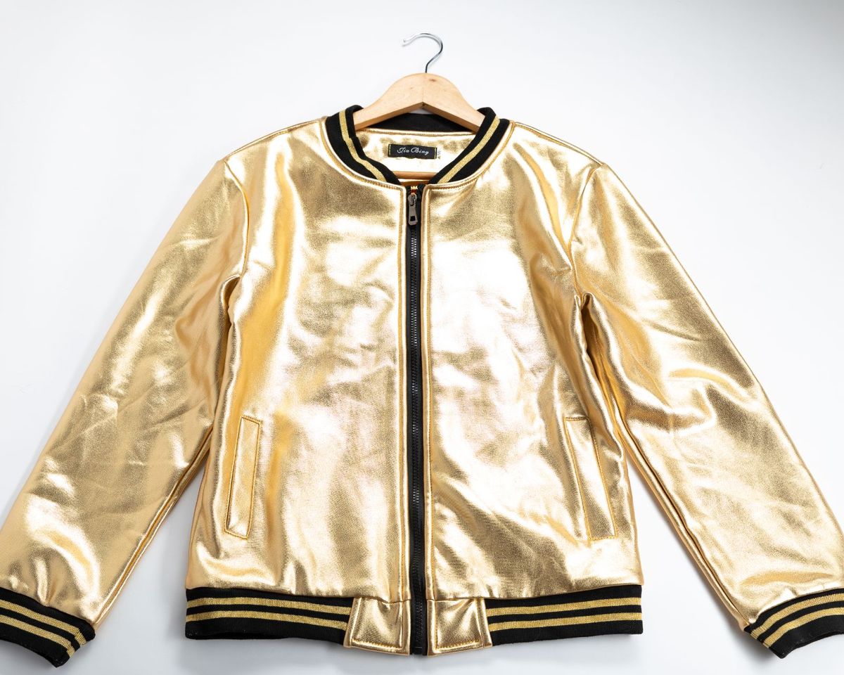 jaqueta dourada