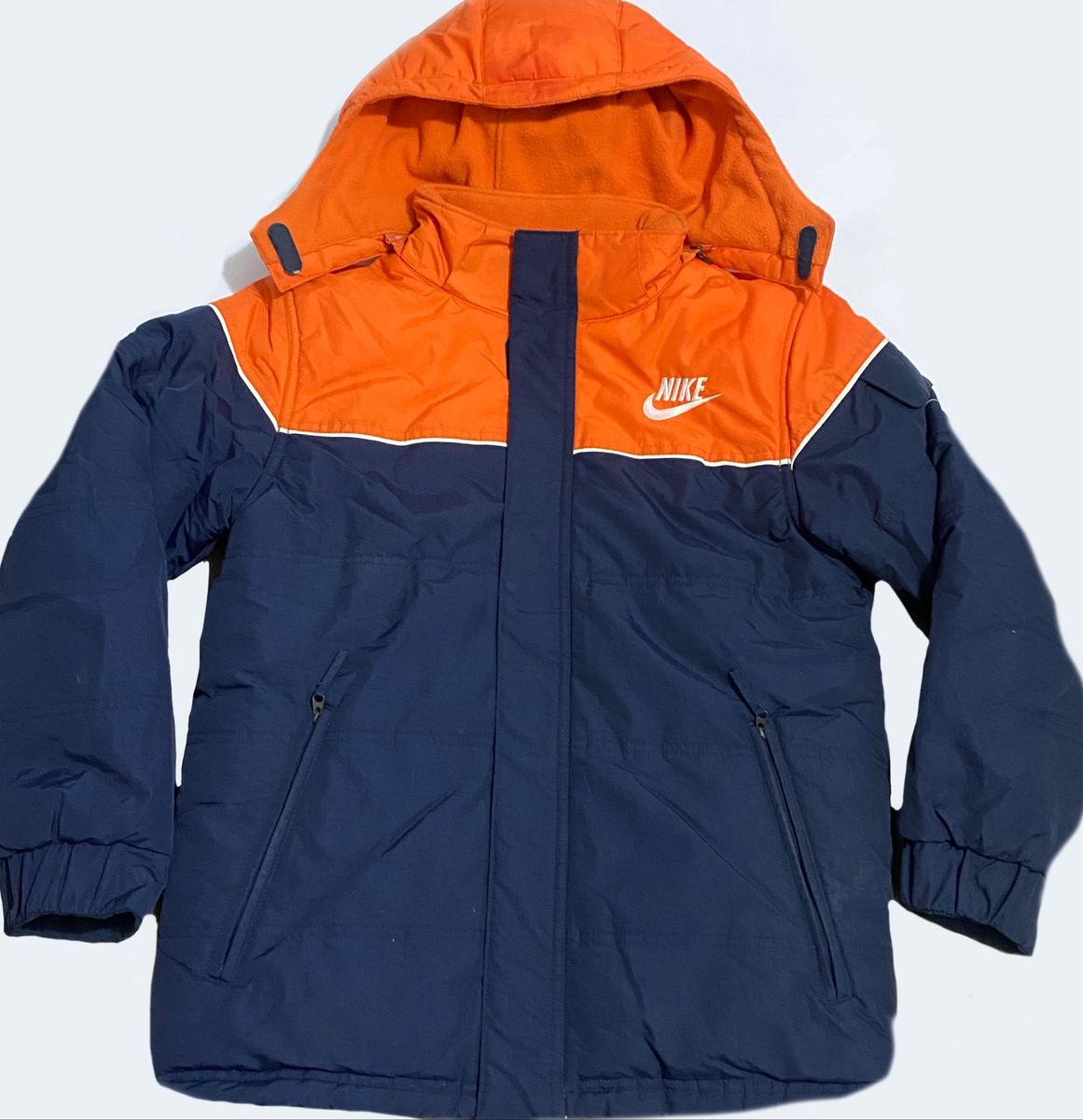 casaco dupla face nike