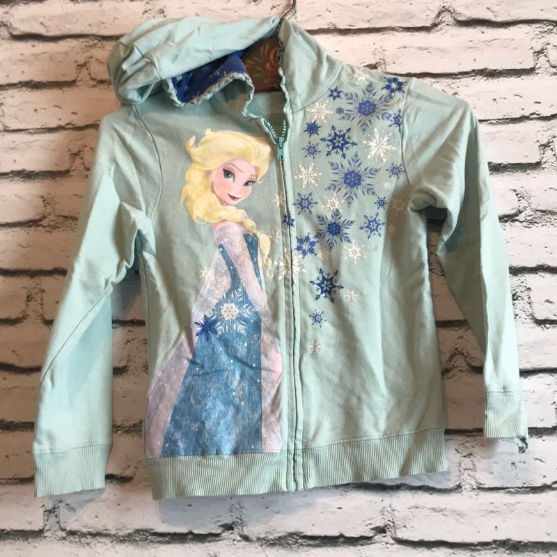 Casaco Elsa Frozen Disney | Disney Frozen Usado 77986053 Casaco Elsa Frozen Disney | Disney Frozen Usado 77986053