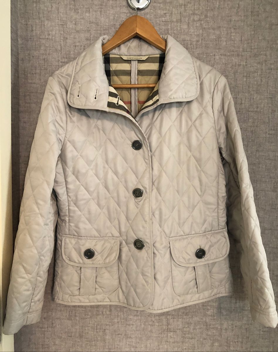 jaqueta burberry matelasse